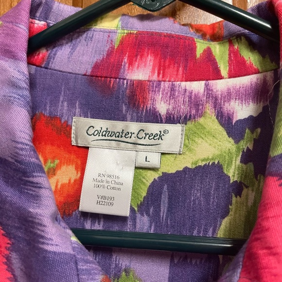Coldwater Creek multicolored Jacket, size L. - Picture 3 of 8